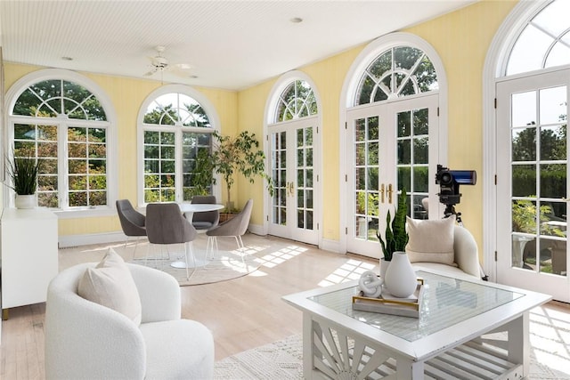 778 Sleepy Hollow Rd, Briarcliff Manor, NY 10510 - sunroom featuring french doors and plenty of natural light