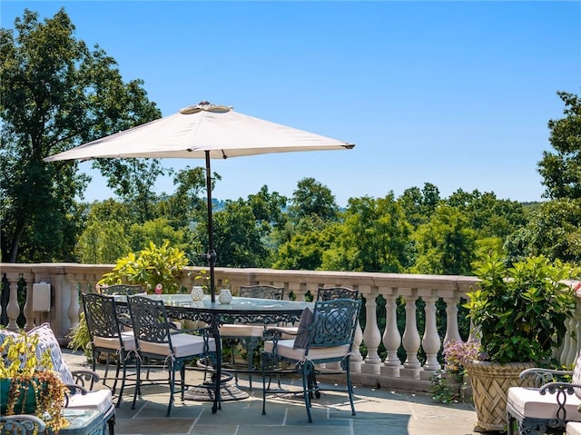 778 Sleepy Hollow Rd, Briarcliff Manor, NY 10510 - wooden terrace with outdoor dining space
