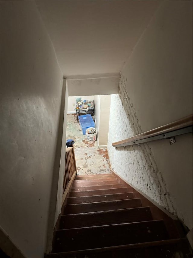 bonus room with concrete flooring