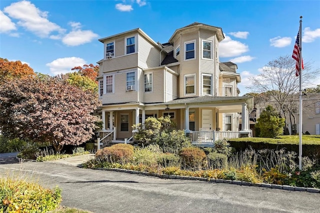 victorian house with covered porch