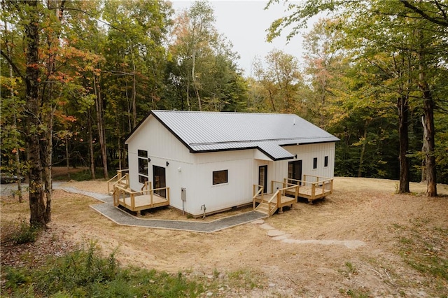 view of rear view of house