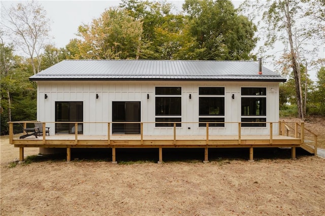 view of rear view of property