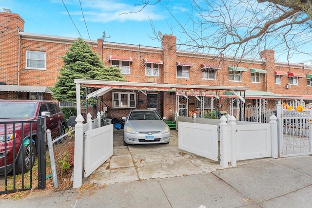 view of townhome / multi-family property