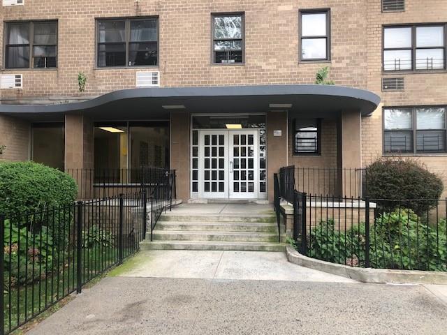 entrance to property featuring french doors