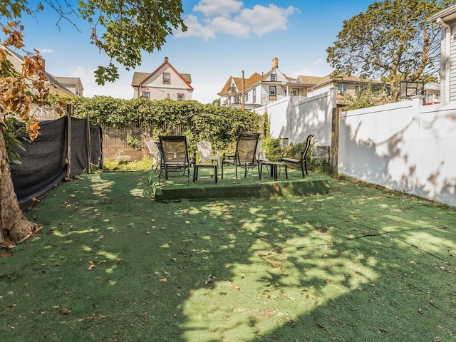 350 S 2nd Ave, Mount Vernon, NY 10550 - view of yard featuring a patio and a residential view