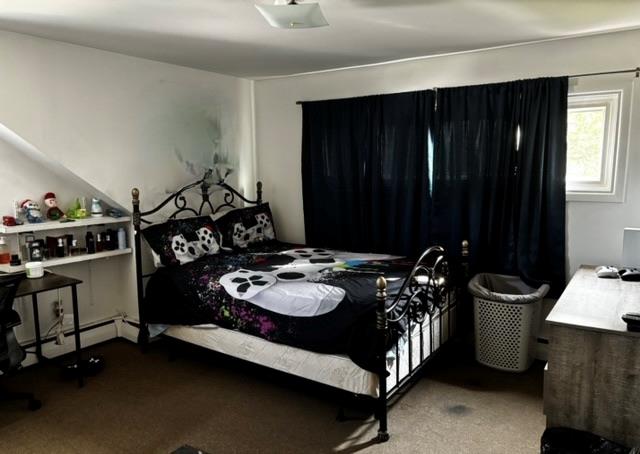 bedroom featuring carpet floors