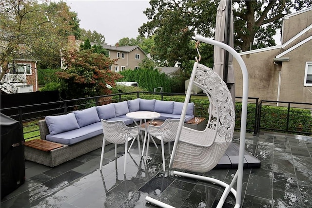 view of patio / terrace with outdoor lounge area