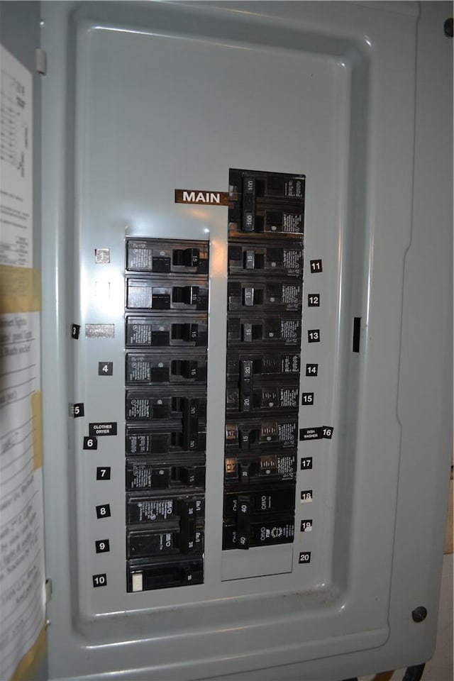 utilities featuring electric panel