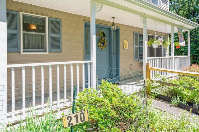 210 Bulsontown Rd, Stony Point, NY 10980 - property entrance featuring covered porch