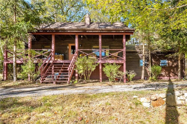 view of front of house