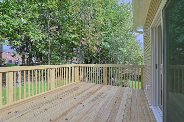 view of deck