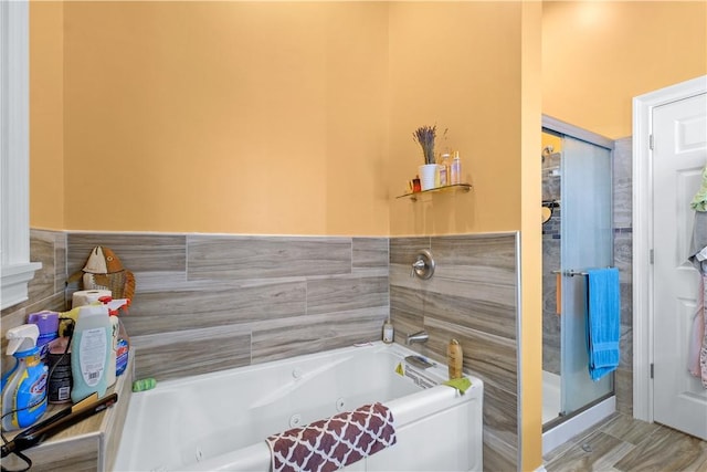 67 Myers Corners Rd, Wappingers Falls, NY 12590 - full bath featuring a jetted tub and a stall shower