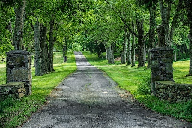 view of road