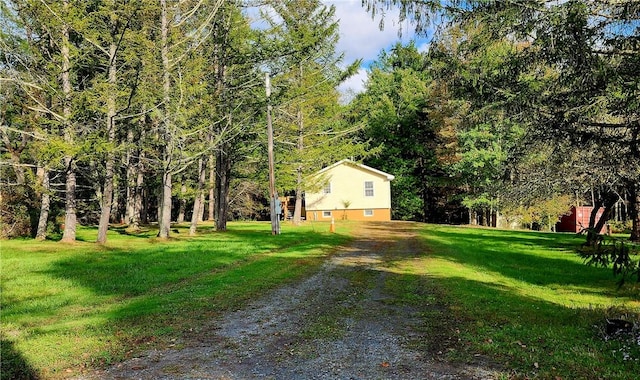 view of yard