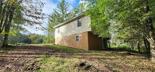 view of home's exterior