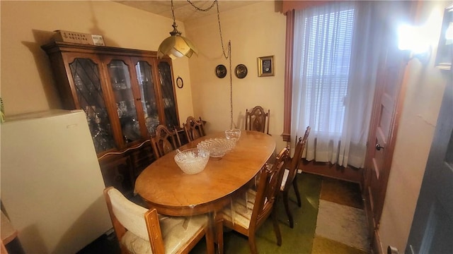 view of dining room