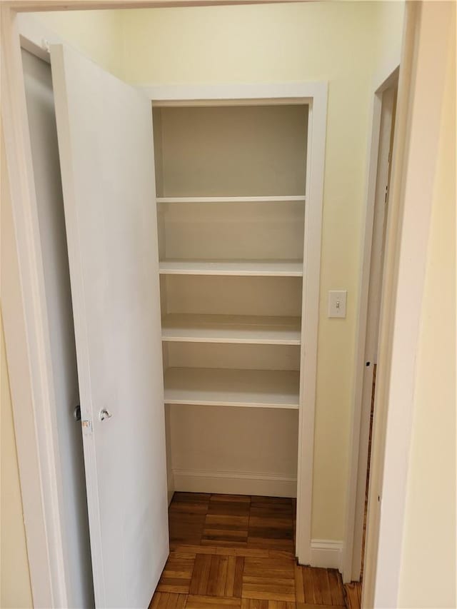 view of closet