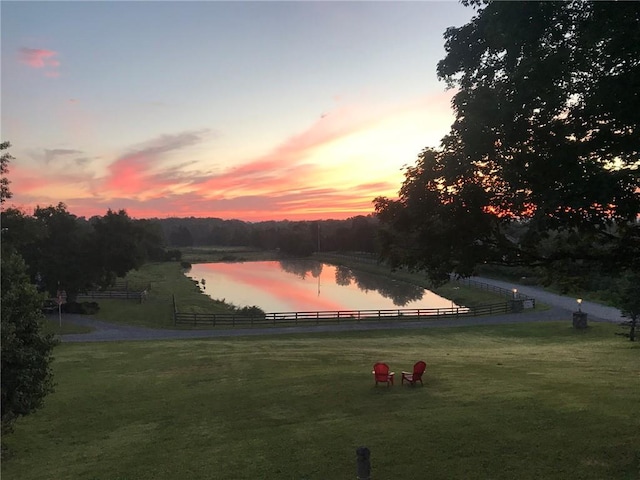 property view of water