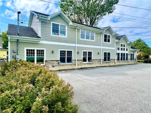 view of back of property