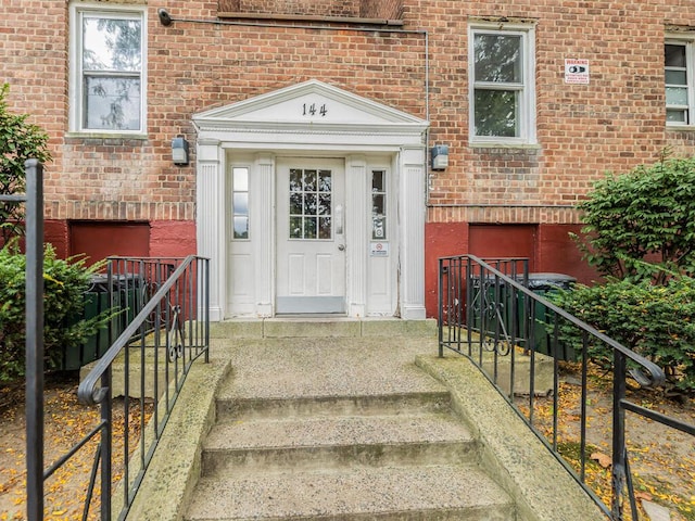 144 Ravine Ave Unit 2C, Yonkers, NY 10701 - view of exterior entry with brick siding