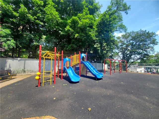 view of play area