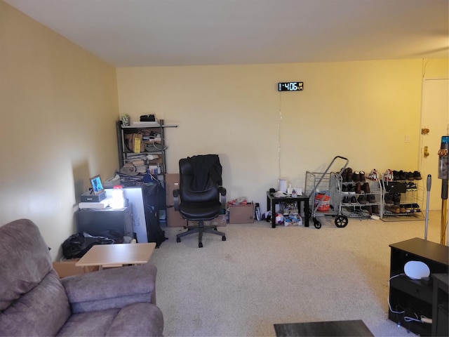 interior space featuring a textured ceiling