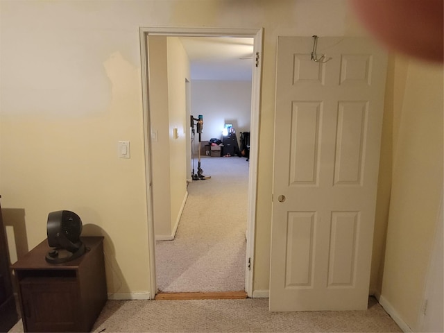 245 Rumsey Rd Unit 7B, Yonkers, NY 10701 - hall featuring carpet floors and baseboards