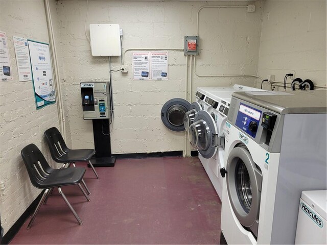 245 Rumsey Rd Unit 7B, Yonkers, NY 10701 - community laundry with separate washer and dryer