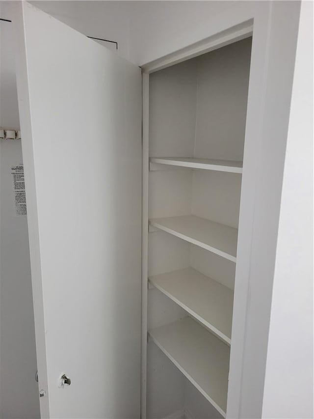 view of closet