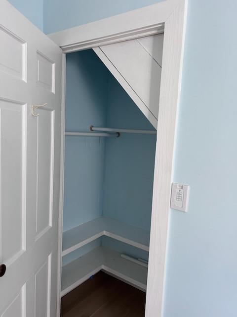 view of closet