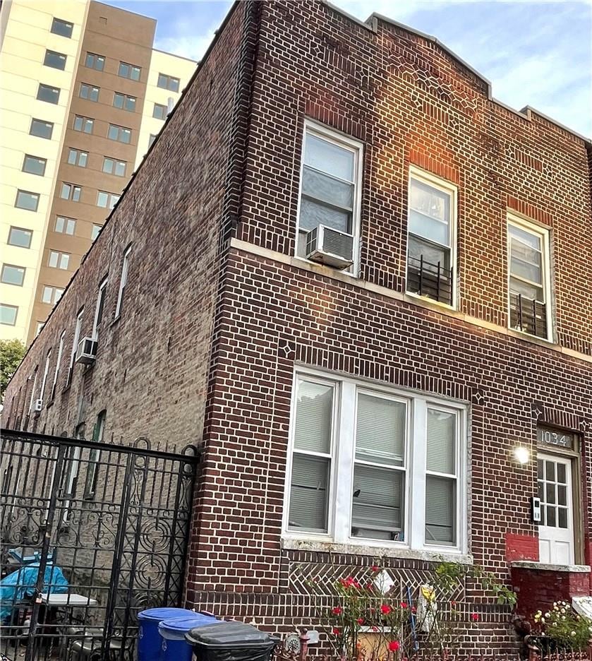 view of property exterior featuring cooling unit