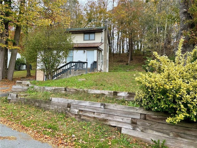 view of rear view of house