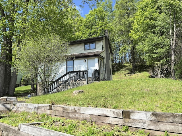 4 Worden Ln, White Sulphur Spring, NY 12787 - view of front of house