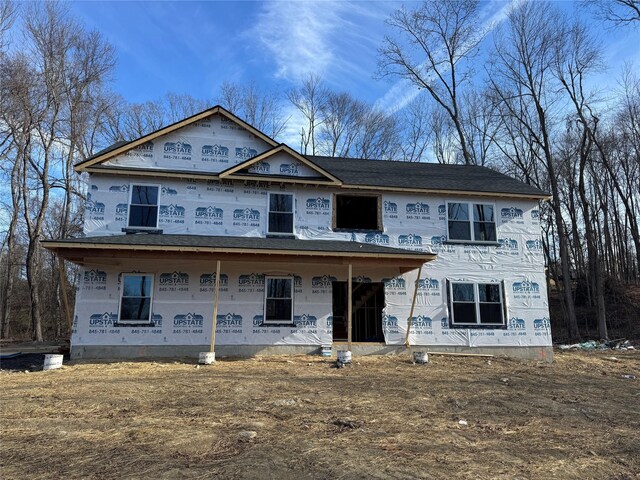 view of property in mid-construction