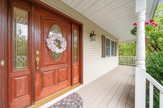 view of property entrance