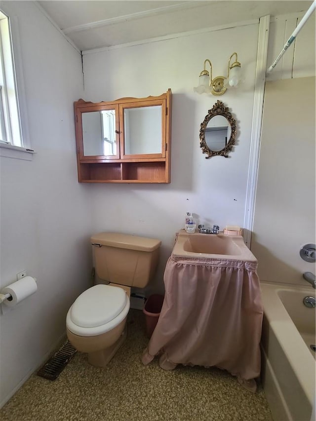 bathroom with toilet