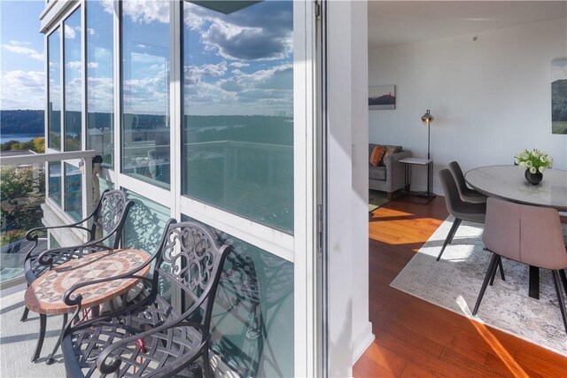 640 W 237th St Unit 12B, Bronx, NY 10463 - balcony featuring a water view