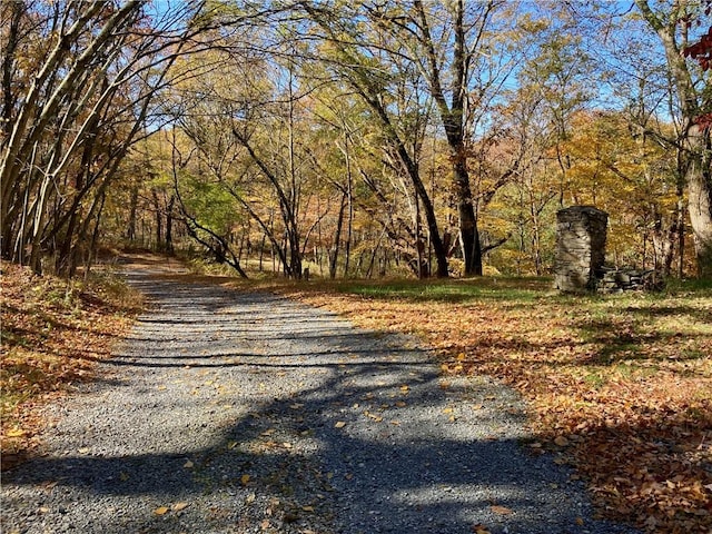 view of road