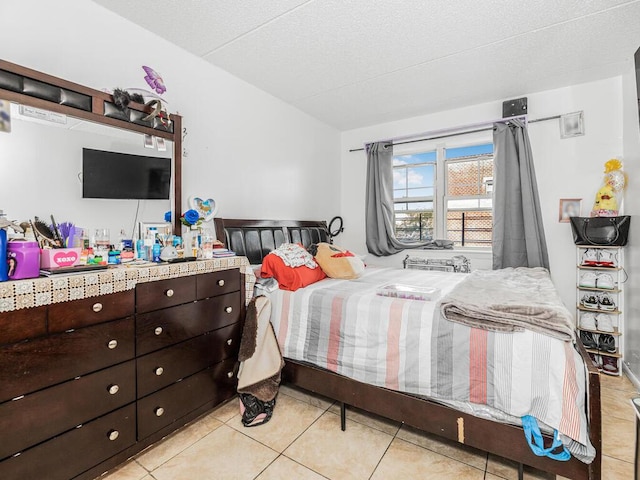 view of tiled bedroom