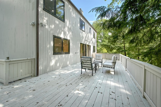 7 High Point Cir, Chappaqua, NY 10514 - deck with an outdoor hangout area
