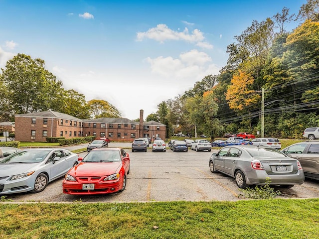 view of vehicle parking