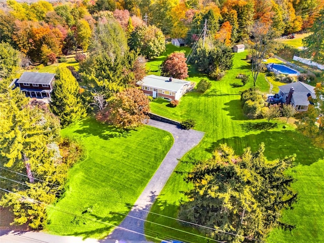 aerial view