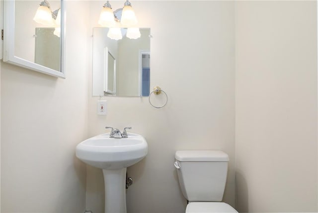 bathroom with toilet