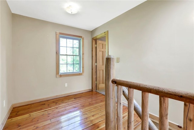 interior space featuring light wood-type flooring