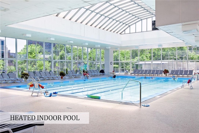 3333 Henry Hudson Pkwy Unit 1G, Bronx, NY 10463 - view of indoor pool