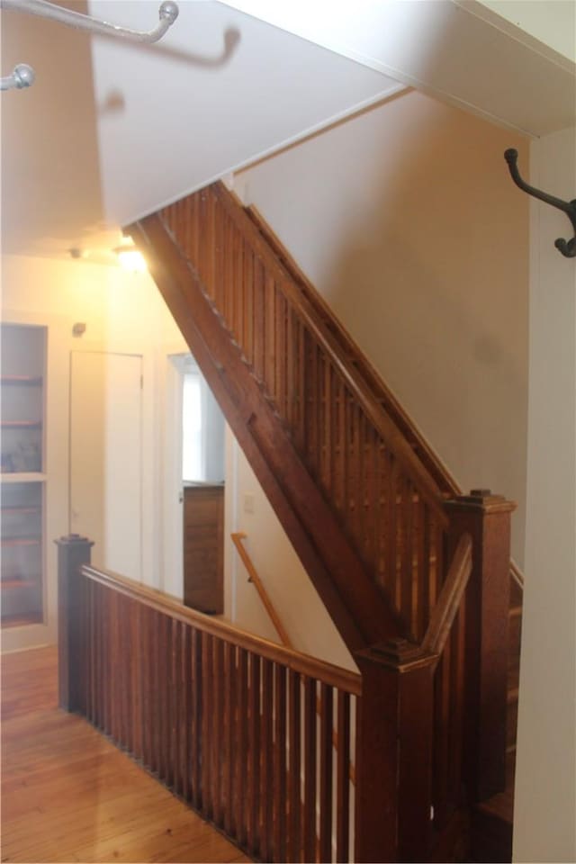 view of stairs