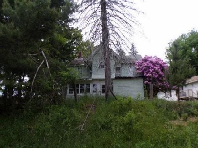 view of back of property