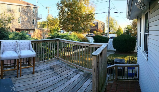 view of deck