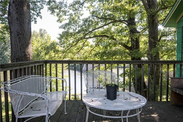 24921 State Highway 97, Hancock, NY 13783 - view of wooden terrace