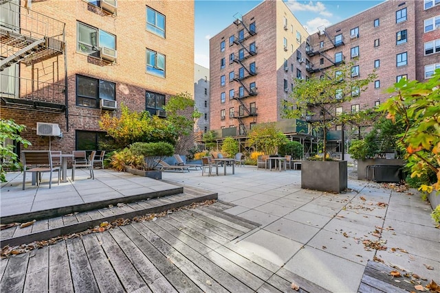 view of home's community with a patio